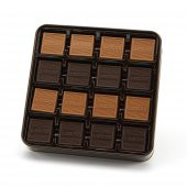 Melodi 1957 Serisi Metal Hediye Kutu Madlen 384g thumbnail 3