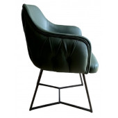 Tekli Bekleme Koltuğu Kapitoneli Yeşil - 1