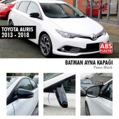 Toyota Auris Yarasa Ayna Kapağı ABS Plastik Batman Piano Black Batman ayna Kapağı 2013-2018 Modeller için - 1