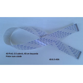 Awm 20624 80C 60V Vw-1 Flex Şerit Kablo 40 Pin 40Cm 40-0.5-40A thumbnail 1