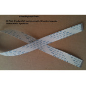 Awm 20624 80C 60V Vw-1 Flex Şerit Kablo 30 Pin 40Cm 30-0.5-40A - 1