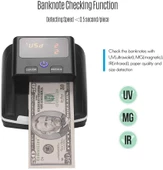Bill Counter AL-130 F5 ŞüpheliPara Kontrol Makinesi 5 Ülke Parası - 5