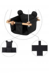 Panda Swing Çocuk Salıncağı Bebek Hamağı Salıncak Oda Salon Bahçe Salıncak - 3