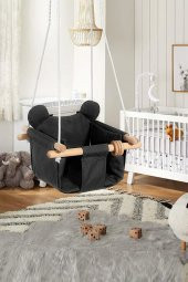 Panda Swing Salıncak Bebek Hamağı Salıncağı Oda Salon Bahçe Salıncak Çocuk Bebek Salıncağı - 7