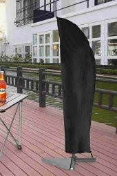 Tunica Şemsiye Kılıfı Bahçe Şemsiye Plaj Çadırı Su Geçirmez Koruma Örtüsü 220x50 Cm - 3