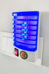 Elektrikli Sinek Öldürücü Lamba Karasinek Sivrisinek Yakarca Öldürücü Cihaz Cız Kovucu Priz Sineklik - 1