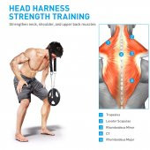 Baş Boyun Geliştirici Ağırlık Kayışı - Baş Boyun Ense Egzersiz Ağırlık Kemeri Fitness Kayış Kemer - 3