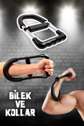 Wrist Bilek Ön Kol Güçlendirme Aleti Ve El Yayı Kas Yapma Çalıştırma Spor Egzersiz Aleti - 3
