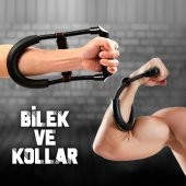 Wrist Bilek Ön Kol Güçlendirme Aleti Ve El Yayı Kas Yapma Çalıştırma Egzersiz Spor Aleti - 3