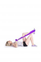 3lü Pilates Bandı Pilates Lastiği Set 120 X 7,5 cm - 4