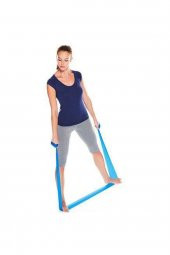 3lü Pilates Bandı Pilates Lastiği Set 120 X 7,5 cm - 5