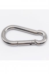 Galvanizli Karabina Hamak Salıncak Askısı Çelik Kanca 6 mm x 6 cm - 3