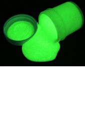 Fosfor Tozu 50 gr Fosforlu Boya Işıma Tozu Dekoratif Parlayan Fosfor Toz Fosfor Boya Tozu thumbnail 1