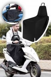 Scooter Diz Koruma Örtüsü Yağmur Soğuk Rüzgar Önleyici  Rüzgarlık Motorsiklet Dizlik - 1