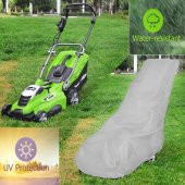 Su Geçirmez Çim Biçme Makinesi Koruma Örtüsü Gri Yağmur Toz Kir Önleyici Branda - 2