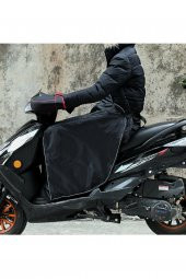 Scooter Diz Koruma Örtüsü Motorsiklet Dizlik Yağmur Soğuk Rüzgar Önleyici  Rüzgarlık Vücut Koruma - 6
