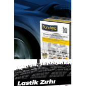 4 Adet Lastik Zırhı Lastikleri Patlamaz Lastiğe Çevirir Kar Kış Lastiği Ve Çelik Jant Uyumlu - 6