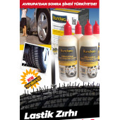 4 Adet Patlamaz Lastik Zırhı Bisiklet Motosiklet Oto Lastiği Patlak Önleyici Lastik Tamir Bakım Set - 3