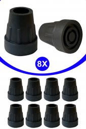 Kaymayan Baston Kanedyen Asa Koltuk Değneği Lastiği Birinci Sınıf Kalın Taban Lastik 8X - 1
