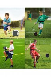 Ayarlanabilir Tekmelik Top Tutucu Bel Kemeri Futbol Topu Antrenman Egzersiz Eğitici Kemer Korse - 5