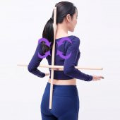 Yoga Stick Pilates Fitness Spor Aleti Vücut Esneme Gerdirme Kardiyo Egzersiz - 5