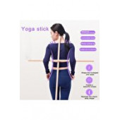 Yoga Stick Pilates Fitness Spor Aleti Vücut Esneme Gerdirme Kardiyo Egzersiz - 2