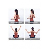 Yoga Stick Pilates Fitness Spor Aleti Vücut Esneme Gerdirme Kardiyo Egzersiz - 8
