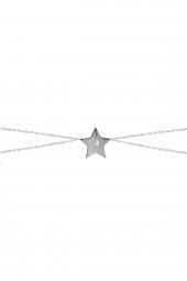 Swarovski Taşlı Yıldız Model Gümüş Zirconia Bileklik - 5