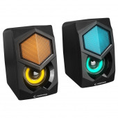 Rampage RMS-N29 2.0 6w USB Aydınlatmalı Gaming Speaker Hoparlör Oyuncu Speaker - 4