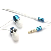 Ttaf Deep Kulak Içi Kulaklık Iphone Uyumlu 90082,Mavi - 1