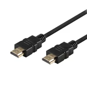 Valuelıne Ethernet Hdmi Connector Ile Yüksek Hızlı Hdmi Kablo Siyah,5.00 Metre - 1