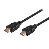 Valuelıne Ethernet Hdmi Connector Ile Yüksek Hızlı Hdmi Kablo Siyah,7.50 Metre - 1