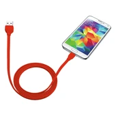 Trust 20137 Urban Flat Micro Usb 1M Kablo,Kırmızı - 5