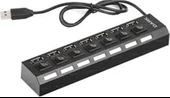 Dark DK AC USB272 7 Port Anahtarlı USB2.0 HUB - 1