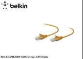 Belkin Blka3L791B03Mylws 3M Cat5 Kablo,Yeşil - 1