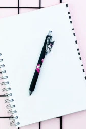 Kuromi Anime Karakter Figür Tükenmez Kalem Kırtasiye 12569 - 1