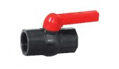 2 plastik küresel vana ( 63 lük) - 1