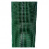 PVC KAPLI 25x25Mm GÖZ ARALIK 2MM KALINLIK 120CM ENİ 15M UZUNLUĞUNDAKAFES TELİ-KÜMESTELİ-TAVUK TELİ-ÇİT TELİ- - 2