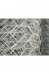 Galvaniz Paslanmaz 1.30 Mm Çit Teli 120lik CM ENİNDE 20M UZUNLUĞUNDA 7X7CM GÖZ ARALIKLI - 1