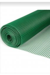 PVC KAPLI 25x25Mm GÖZ ARALIKLI 2MM KALINLIKTA 120CM EN 25M UZUNLuk KAFES TELİ-KÜMESTELİ-TAVUK TELİ-ÇİT TELİ - 1