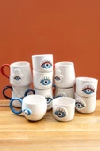 M'art Home Evil Eye Blue Kahve Fincanı - 2