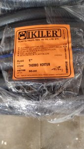 İKİLER- 1 THERMO KAUÇUK HORTUM-(KAUÇUK İPLİKLİ 32 LikHORTUM 50 Metre - 2