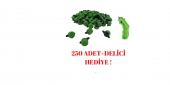 DAMLATICI MEME DAMLAMA SULAMA YEŞİL 250 ADET (DELİCİ HEDİYE) - 1