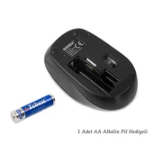 Everest Smw242 Kırmızı 4D 16001200800 Dpi Kablosuz Mouse - 4
