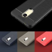 Xiaomi Redmi 5 PLUS Kılıf Deri Antişok Silikon Kapak Kılıf - 1