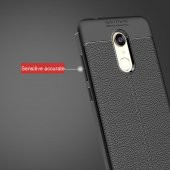 Xiaomi Redmi 5 PLUS Kılıf Deri Antişok Silikon Kılıf + Nano Cam - 8