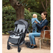 Baby Care BC500 Combo Maxi Pro Çift Yönlü Bebek Arabası Siyah Gri - 2