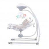 Bonibos Rotary Dönerli Elektrikli Salıncak Ana Kucağı Elephant Gray - 2