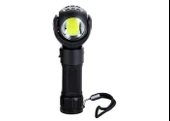 S-link SL-F860 3W Cob+3W Led Pilli Dönebilen Çift Başlıklı Manyatik Tutuculu El Feneri - 1
