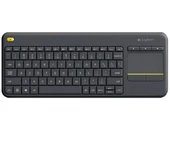 Logitech 920-007149 Wireless Touch K400 Plus Siyah TV Kablosuz Klavye - 1